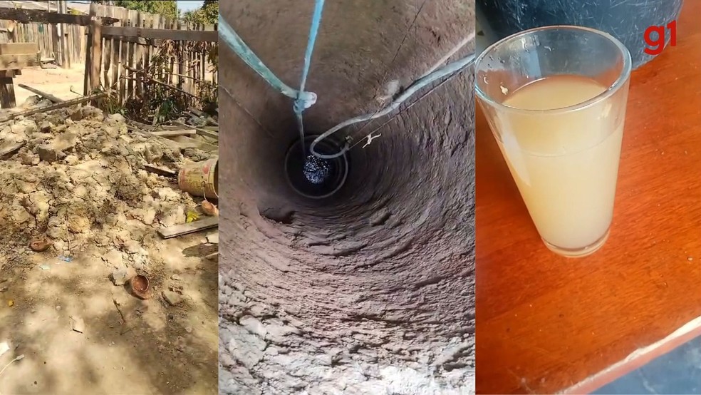 Moradores de distrito de Porto Velho, denunciam falta de água potável há mais de três meses — Foto: Reprodução