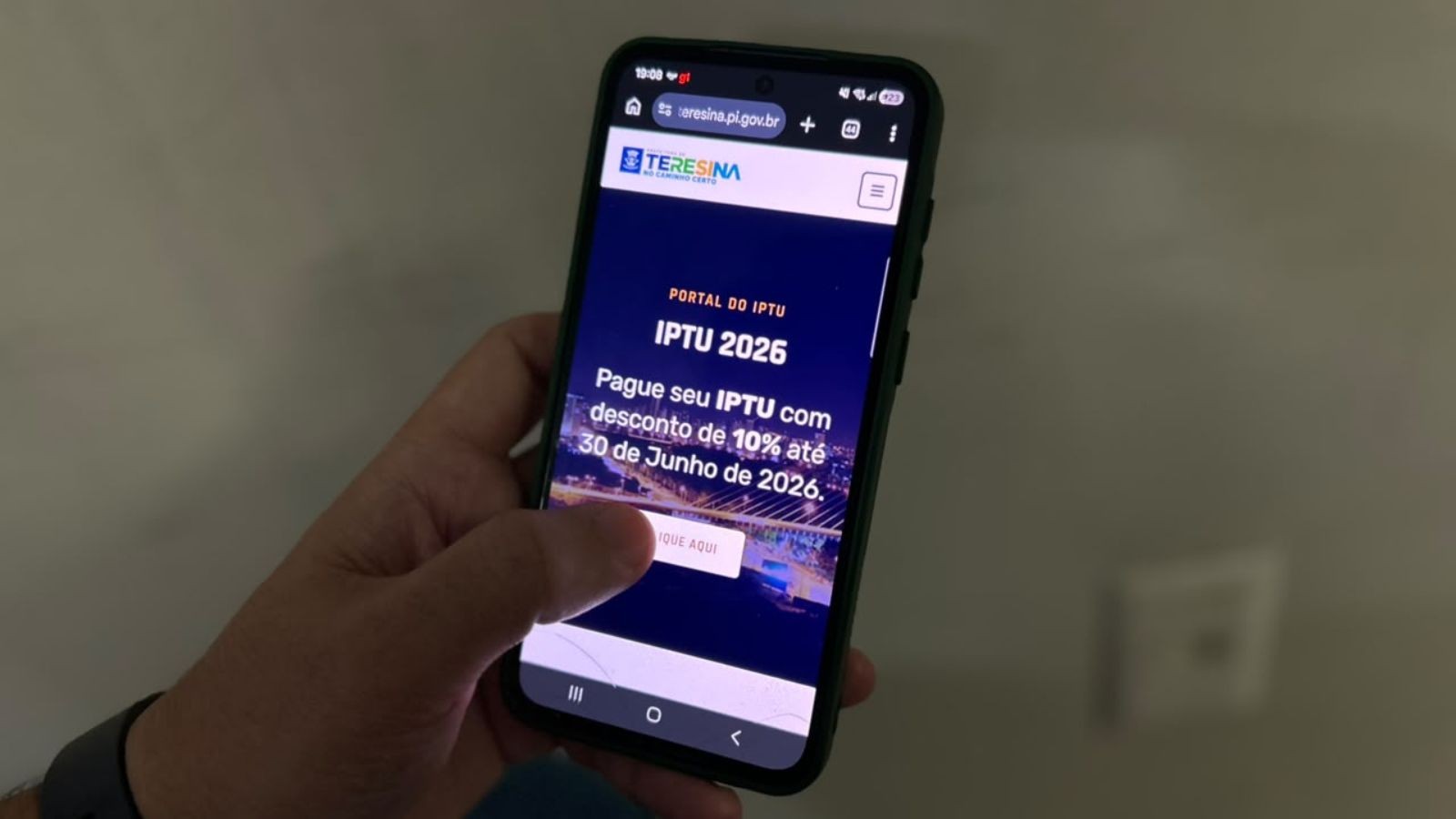 IPTU agora pode ser pago com cartão de crédito e parcelado em até 12 vezes em Teresina; saiba como