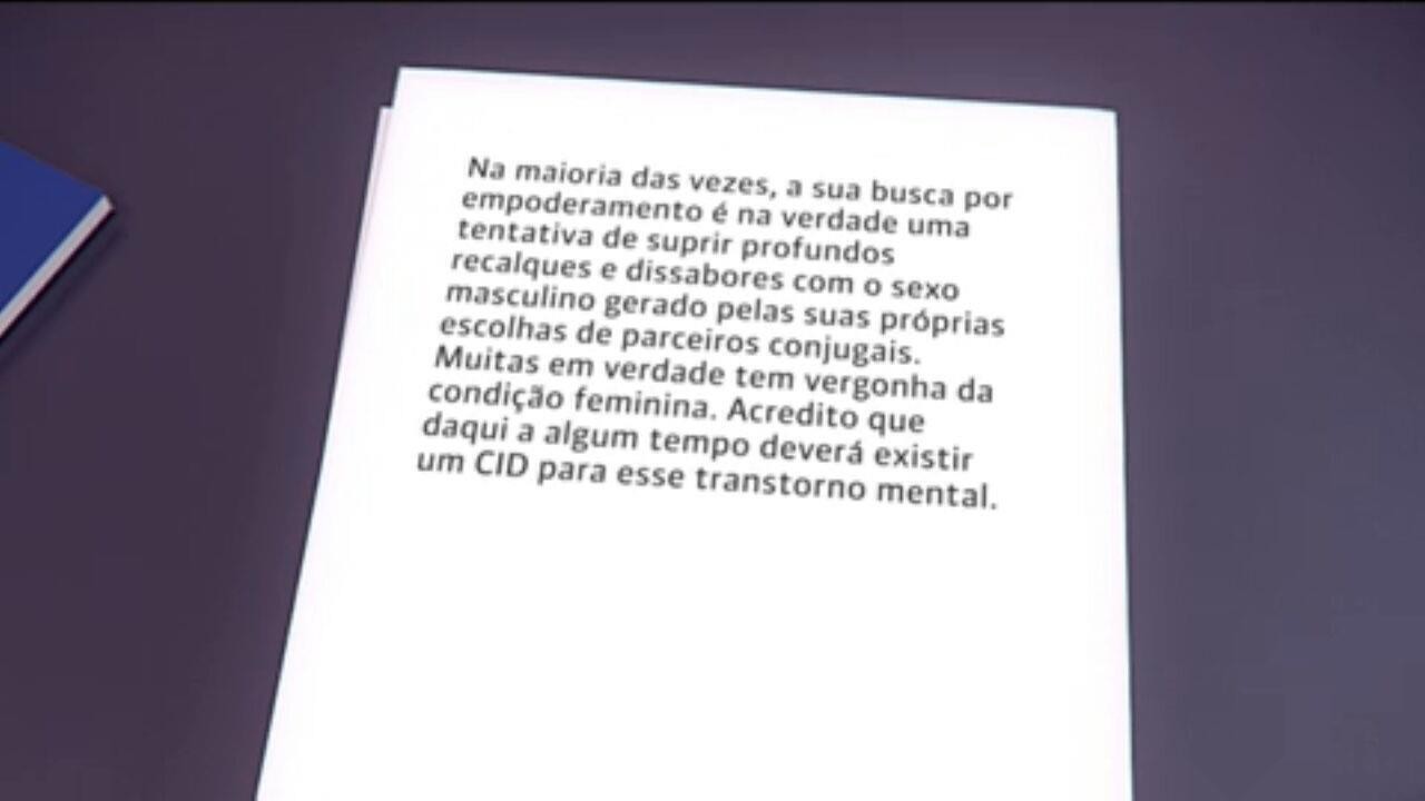 Procurador defende ‘débito conjugal’, associa feminismo a ‘transtorno  mental’ e é alvo de representações