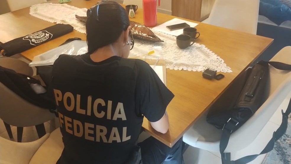 Polícia Federal na 25ª fase da operação Lesa Pátria — Foto: PF/Divulgação