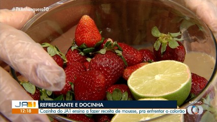 Saiba como fazer a receita de mousse para enfrentar o calorão