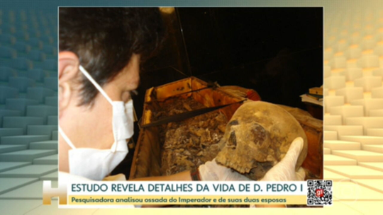 Análise da ossada de D. Pedro I detalha vida do Imperador do Brasil - Programa: Jornal Hoje 