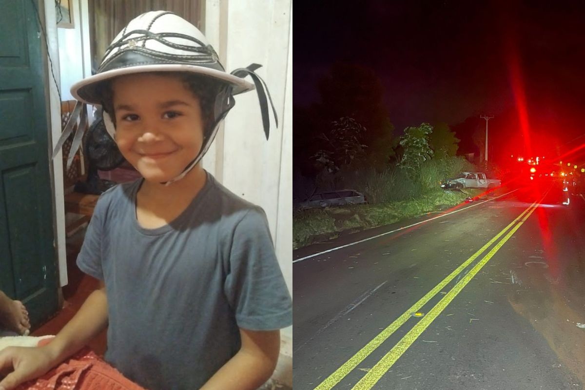 Criança morre e quatro pessoas ficam feridas após dois carros capotarem em rodovia do Paraná