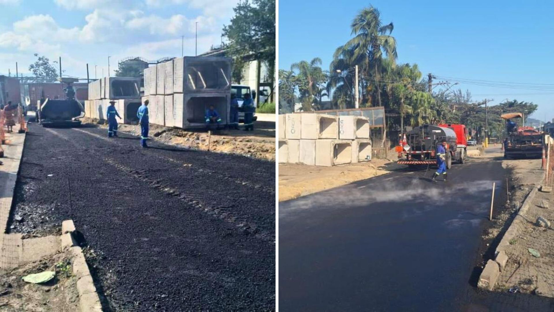 Obras de drenagem interditam acesso ao Porto de Santos; veja como fica o trânsito