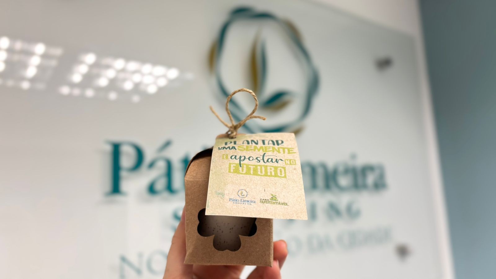 Pátio Limeira Shopping distribui sementes “mágicas” no Dia do Meio Ambiente