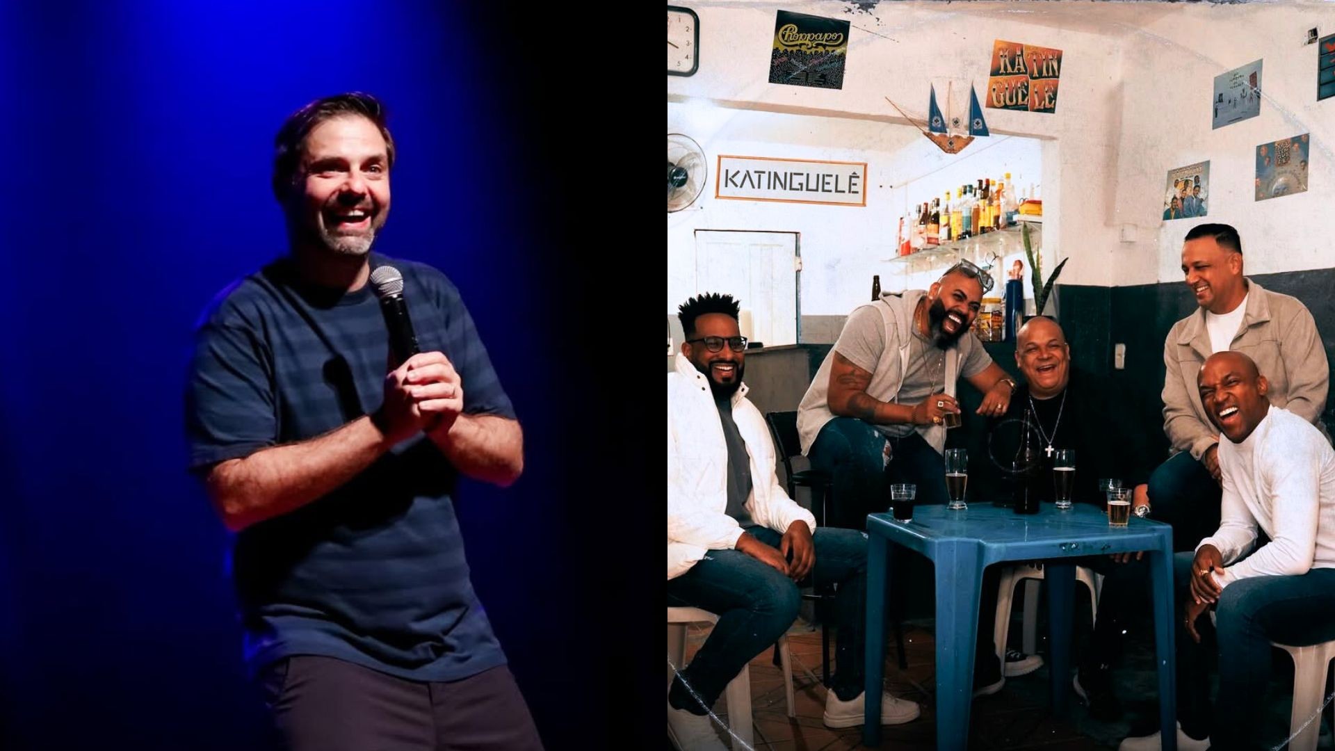 Rolê no Alto Tietê: fim de semana tem humor com Fábio Rabin e samba com Katinguelê