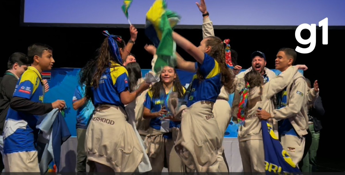 Estudantes de MT são vice-campeões em competição internacional de robótica; vídeo
