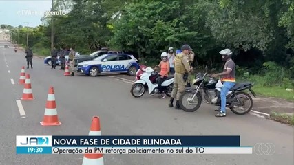 Nova fase de operação da PM amplia o policiamento na região sul do Tocantins