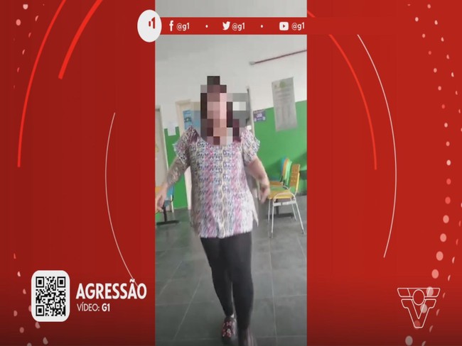 G1 em 1 minuto - Santos: Mulher é agredida em centro de saúde ao questionar sobre consulta