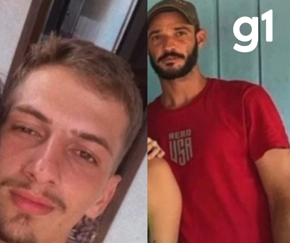 Da esquerda para direita são Hugo Fernando Alves e José Aguinaldo Feijó — Foto: Reprodução