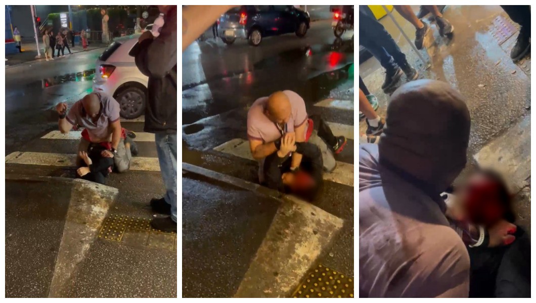 Vendedor ambulante é espancado em frente a casa de shows na Barra Funda, Zona Oeste de SP; VÍDEO