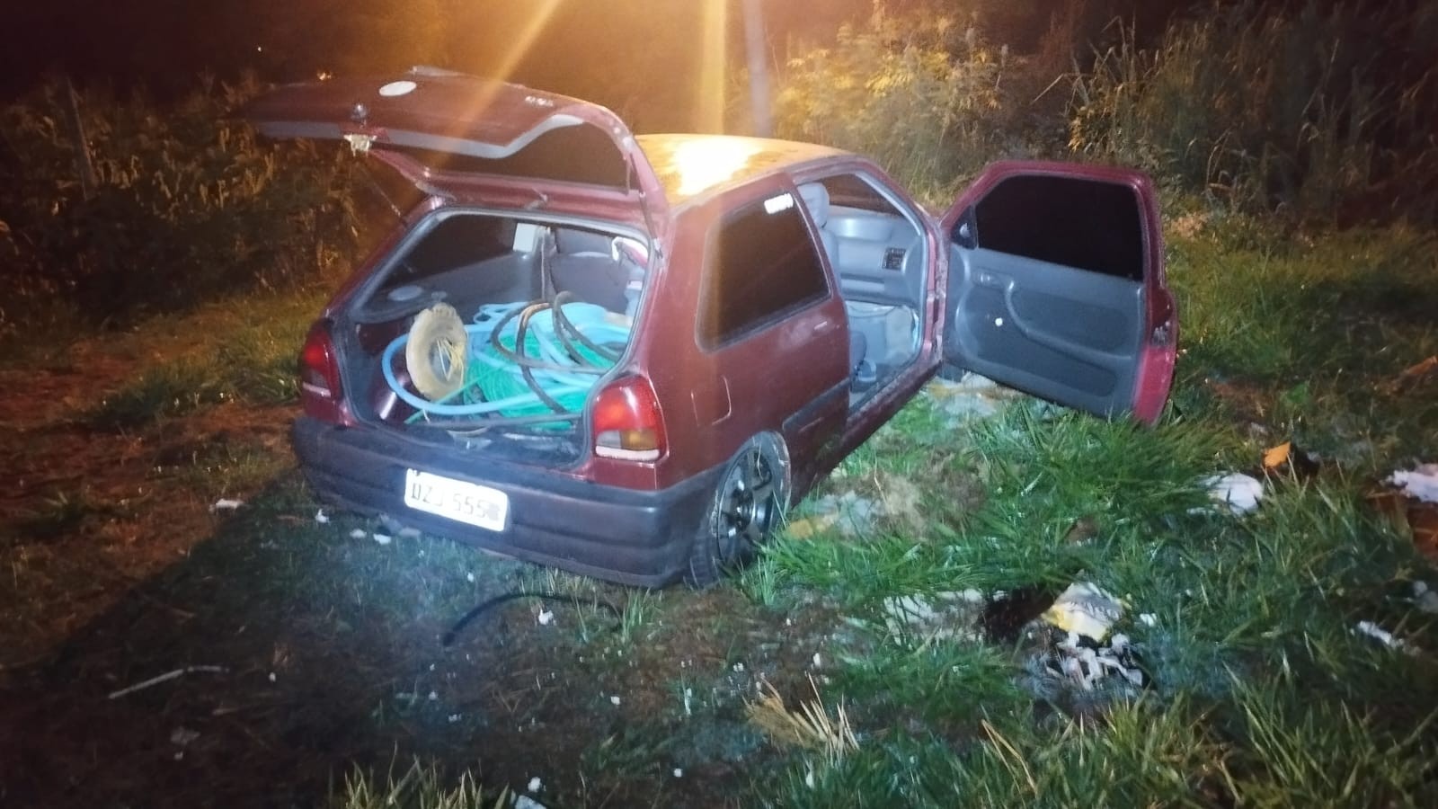 Criminosos rendem vigilante e fazem disparos durante roubo a construção em Limeira; um suspeito preso