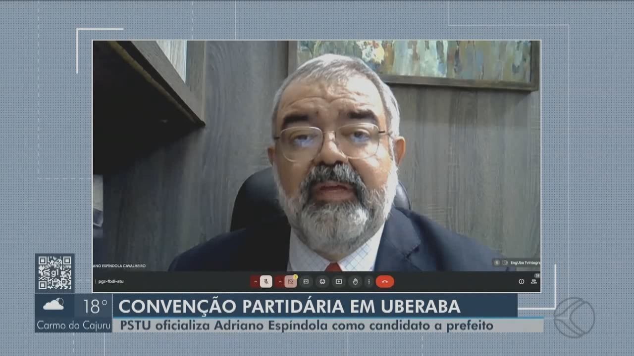 Convenção Do Pstu Oficializa Candidatura De Adriano Espíndola à