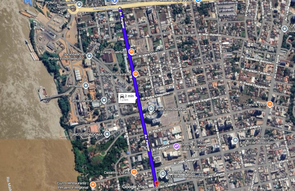 Trechos de três vias em Porto Velho terão nomes alterados em homenagem a desembargadores