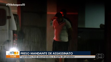 Mandante de assassinato de produtor rural em Miranorte é preso