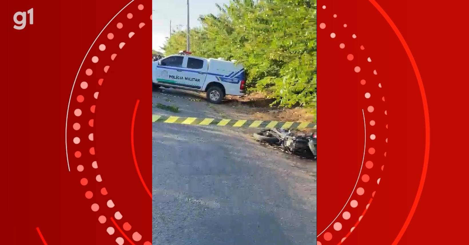 Acidente entre duas motos deixa um morto e dois feridos no projeto Maria Tereza em Petrolina 