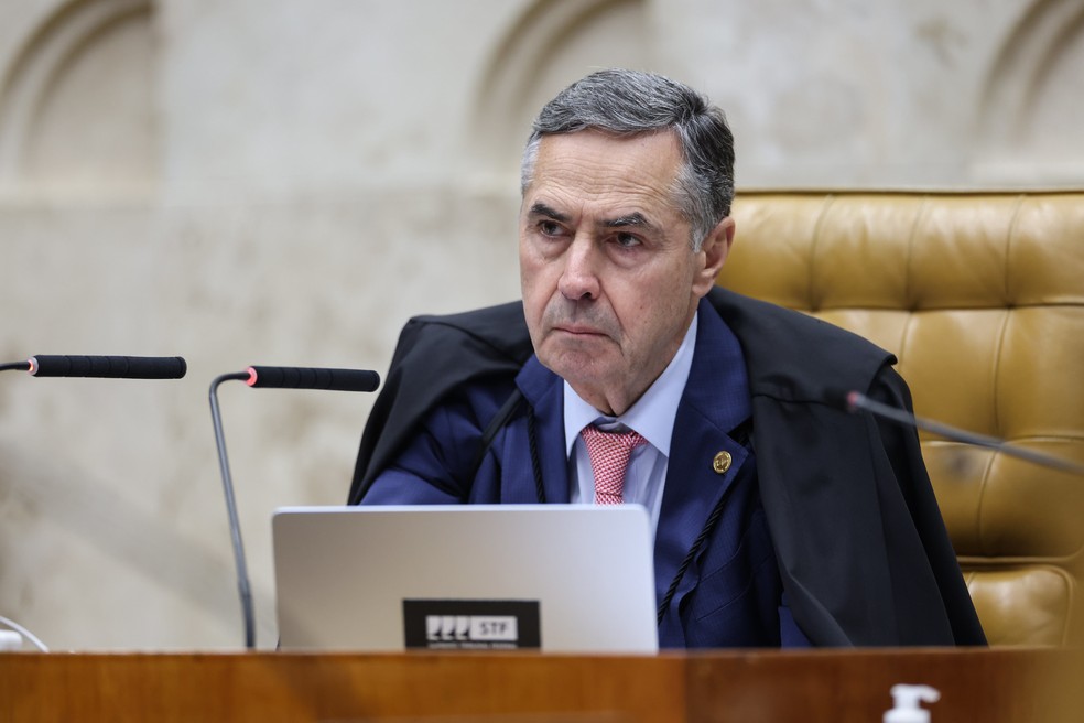 MinistroLuís Roberto Barroso, do STF — Foto: STF/Reprodução