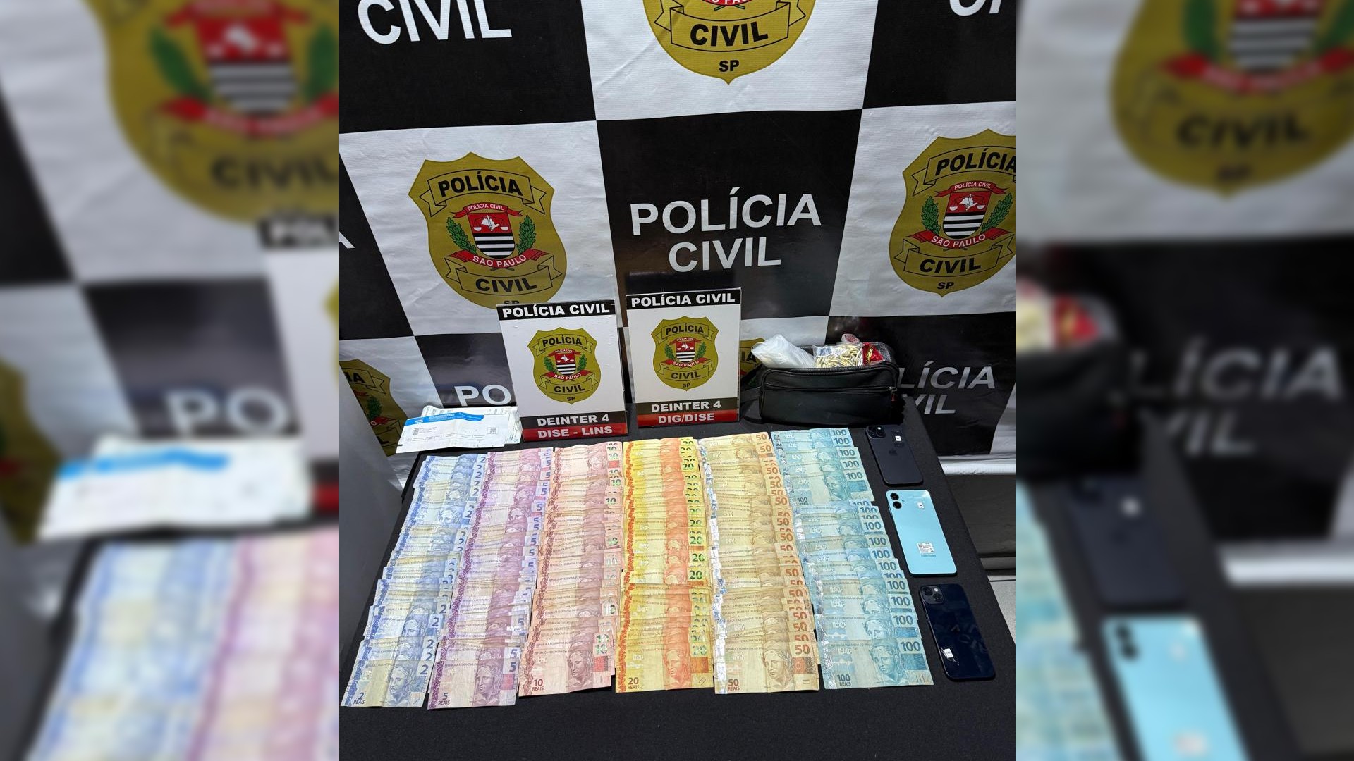 Operação contra o tráfico e lavagem de dinheiro bloqueia R$ 6 milhões e prende nove pessoas em Lins