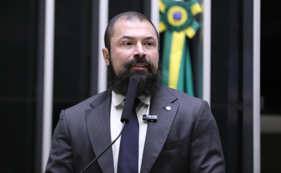 O deputado Paulo Bilynskyj (PL-SP), presidente da Comissão de Segurança Pública da Câmara e autor da proposta. — Foto: Kayo Magalhães/Câmara dos Deputados