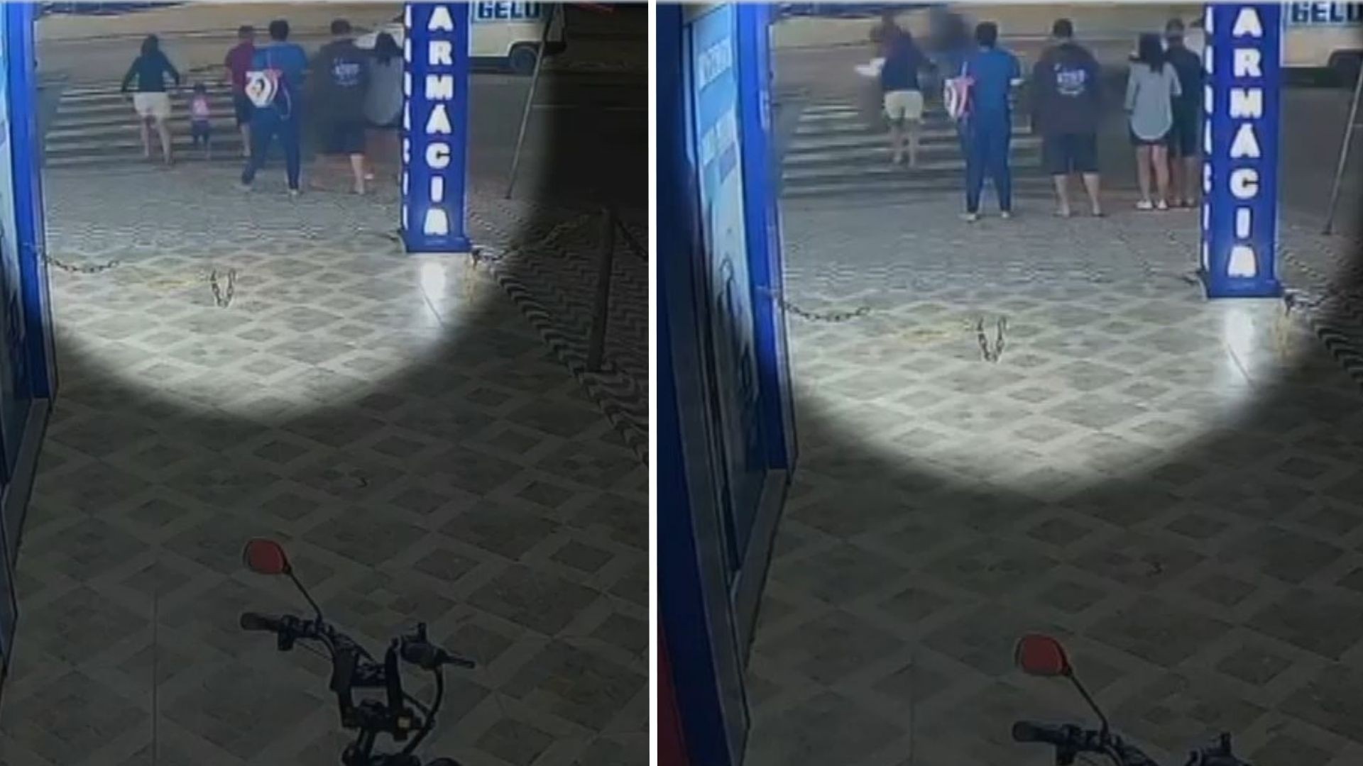Avô e neta de 2 anos, turistas mineiros, são atropelados na faixa de pedestres em praia de Guarapari; veja VÍDEO