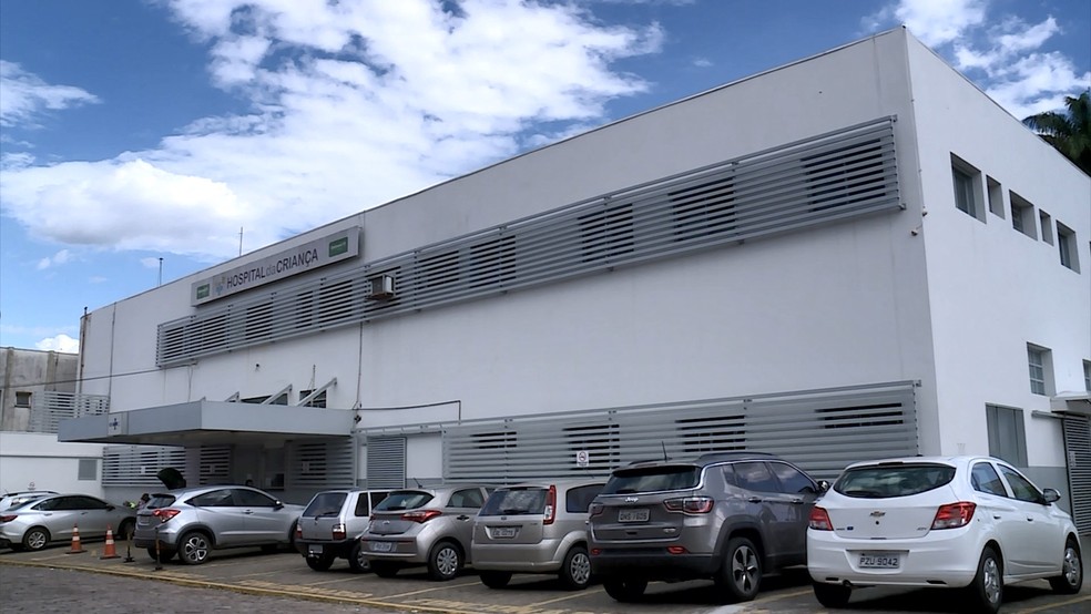 Hospital da Criança em Uberaba — Foto: Reprodução/TV Integração