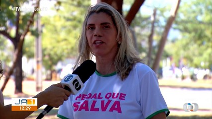 Passeio ciclístico colabora com a construção da sede da associação Palmas para Vida