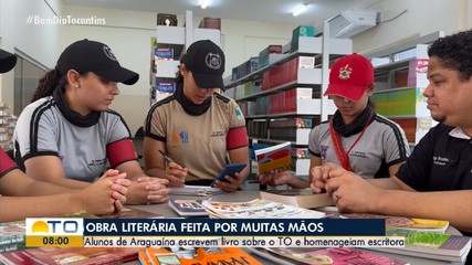 Obra literária de alunos de Araguaína homenageia escritora Lita Maria