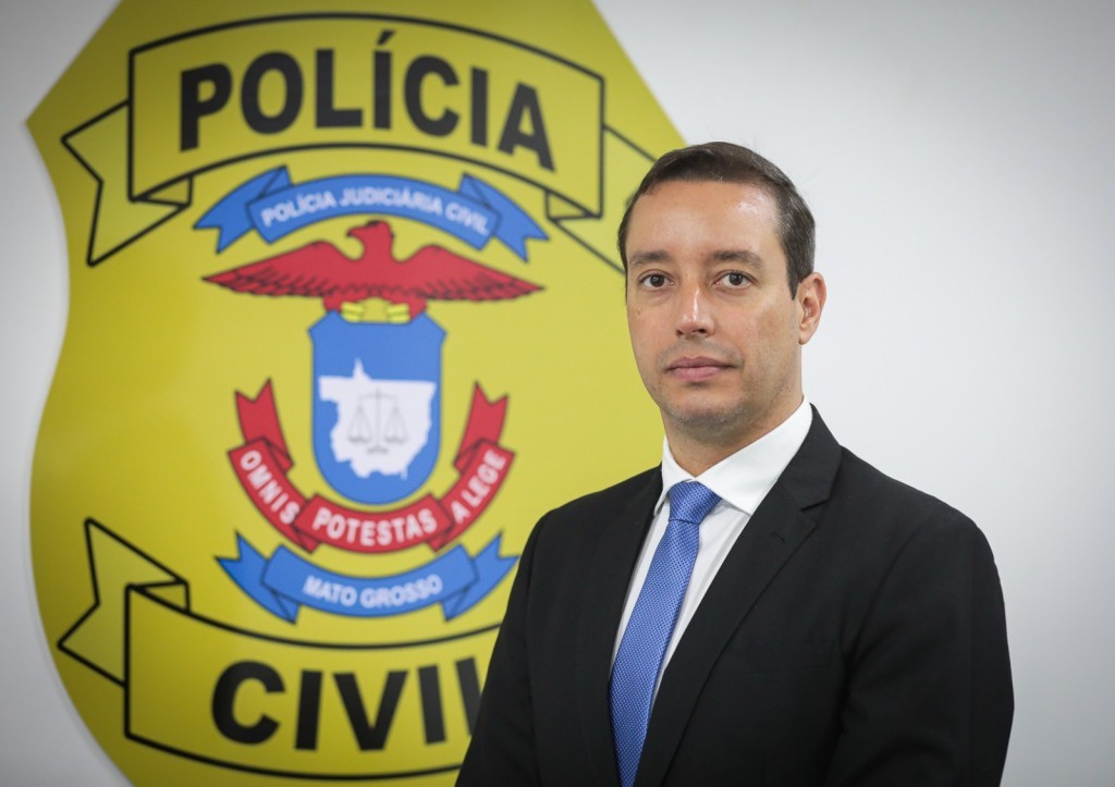 Delegado Vitor Hugo pede exoneração e deixa comando da Secretaria de Justiça de MT 