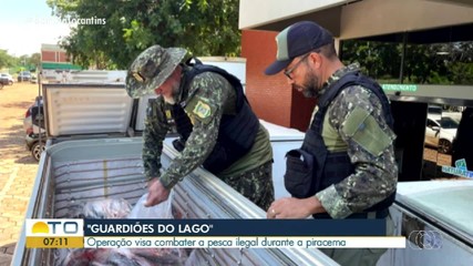Operação do Naturatins busca combater pesca durante período de piracema no Tocantins