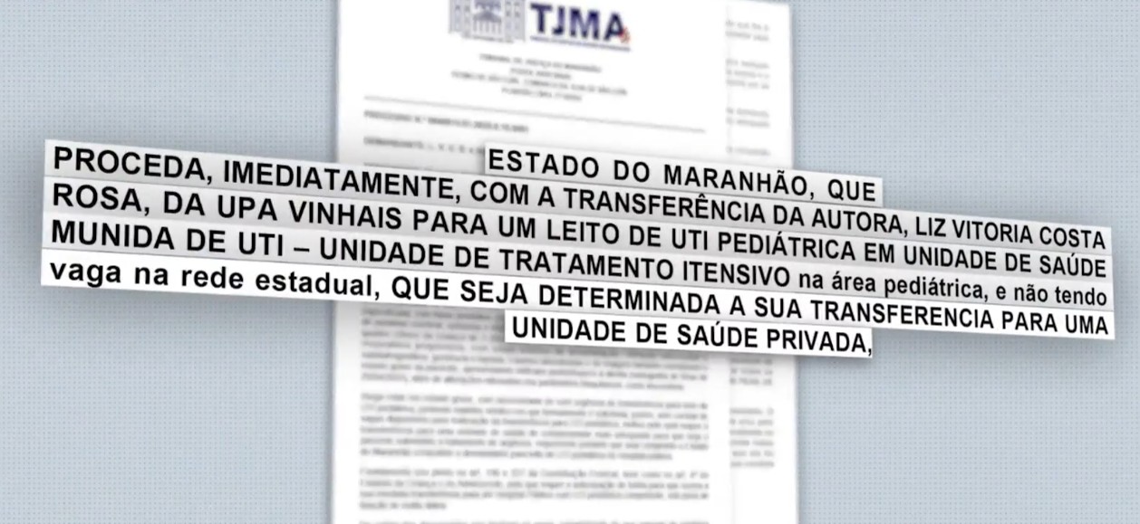 Família luta para que criança com paralisia cerebral e hidrocefalia seja transferida para hospital de alta complexidade no MA