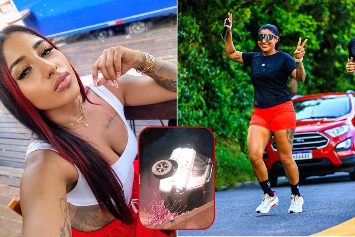 Passageira morta após carro cair em vala no litoral de SP era influenciadora fitness