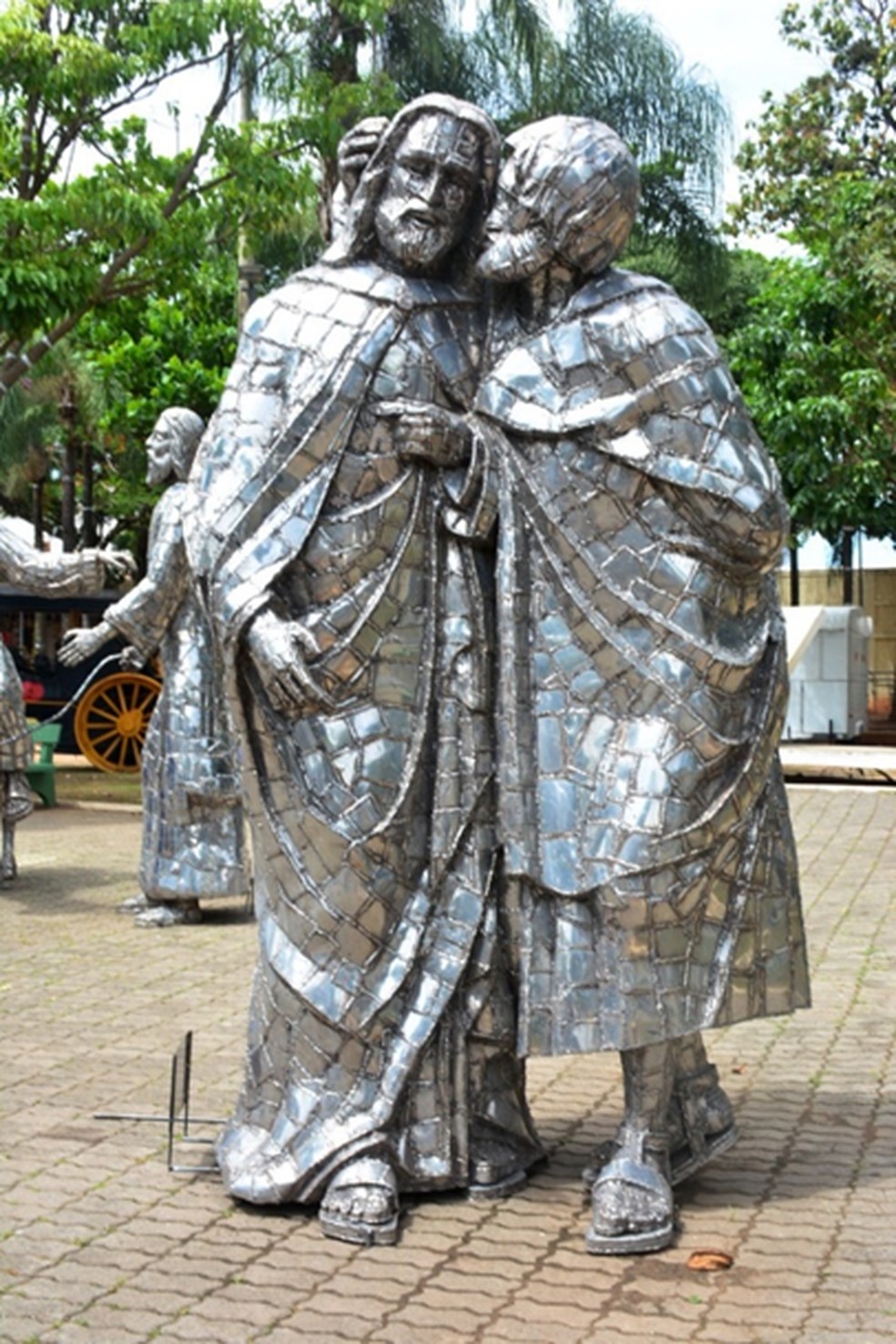 Escultura do artista Gilmar Pinna — Foto: Divulgação