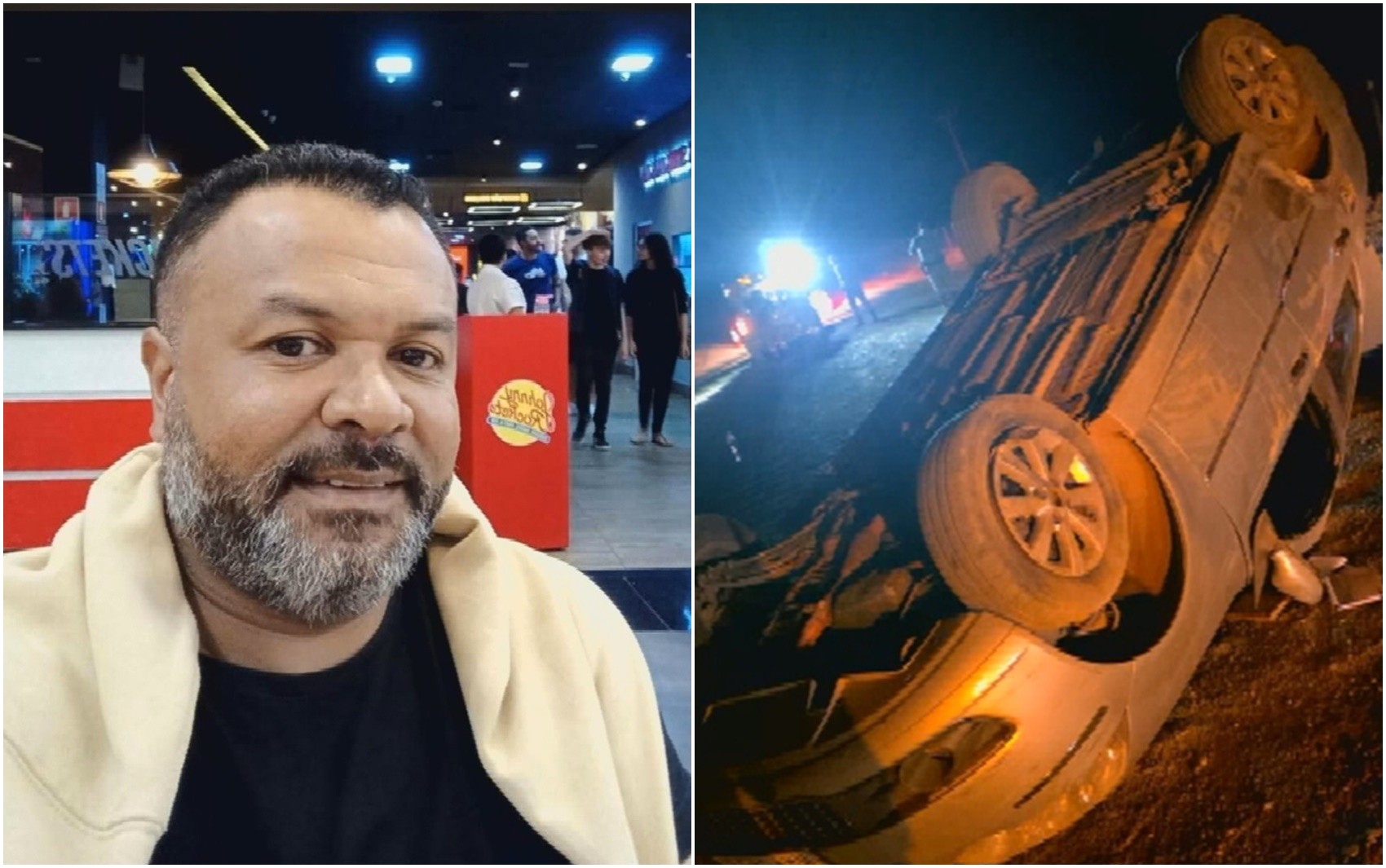 Ex-vereador morre após carro capotar em Goiás 