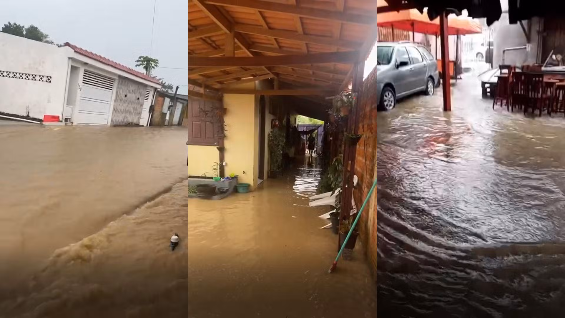 Ferreira Gomes e Laranjal do Jari registram alagamentos após chuvas intensas 