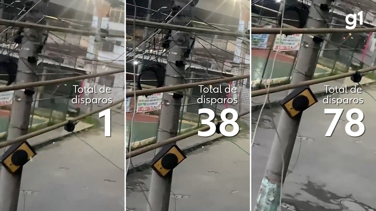 Complexo de Israel: vídeo mostra mais de 70 tiros em 51 segundos; criminoso ri: 'que massa, mano!'