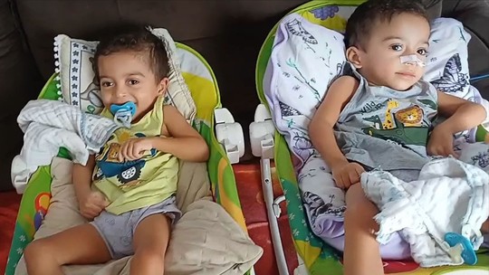 Da placenta para a vida: irmãos gêmeos enfrentam doença rara sem diagnóstico e dividem história de luta que fortalece a fé da mãe