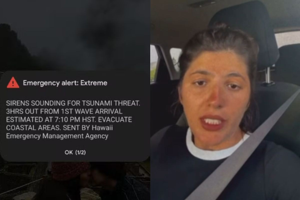 Brasileira no Havaí busca abrigo em montanha após alerta de tsunami: 'Pânico total'; VÍDEO