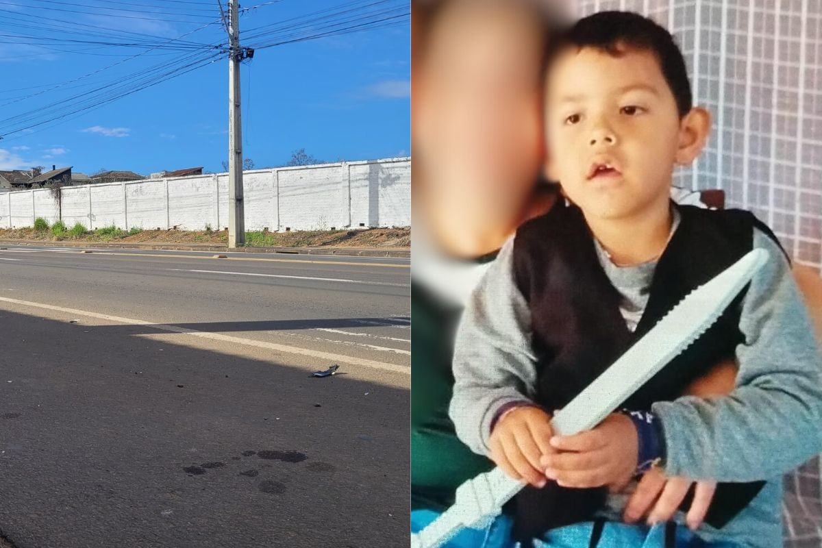 Menino de cinco anos morre e mãe fica ferida ao serem atropelados enquanto atravessavam avenida no Paraná