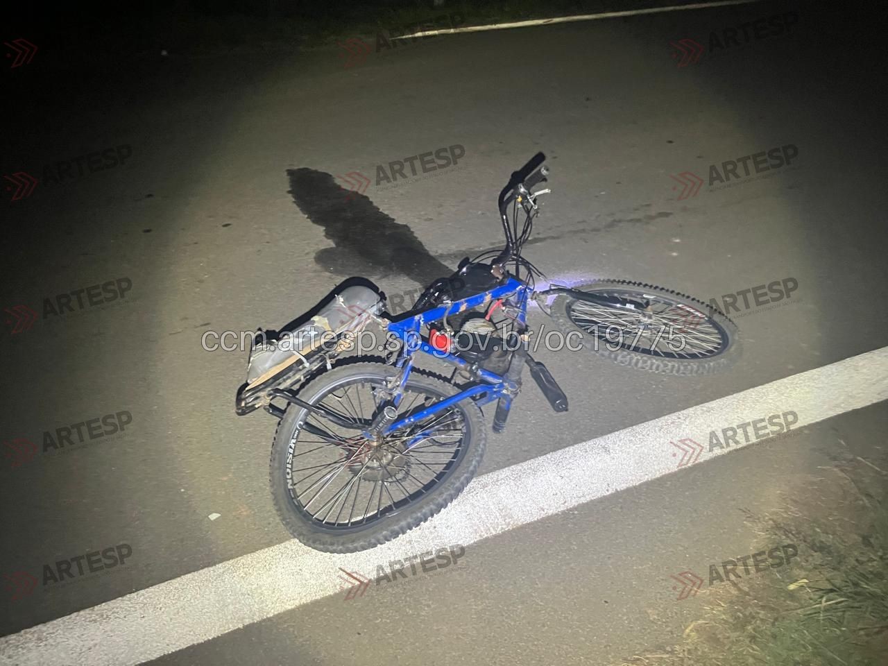 Ciclista morre atropelado por carro ao tentar atravessar rodovia em Cerquilho