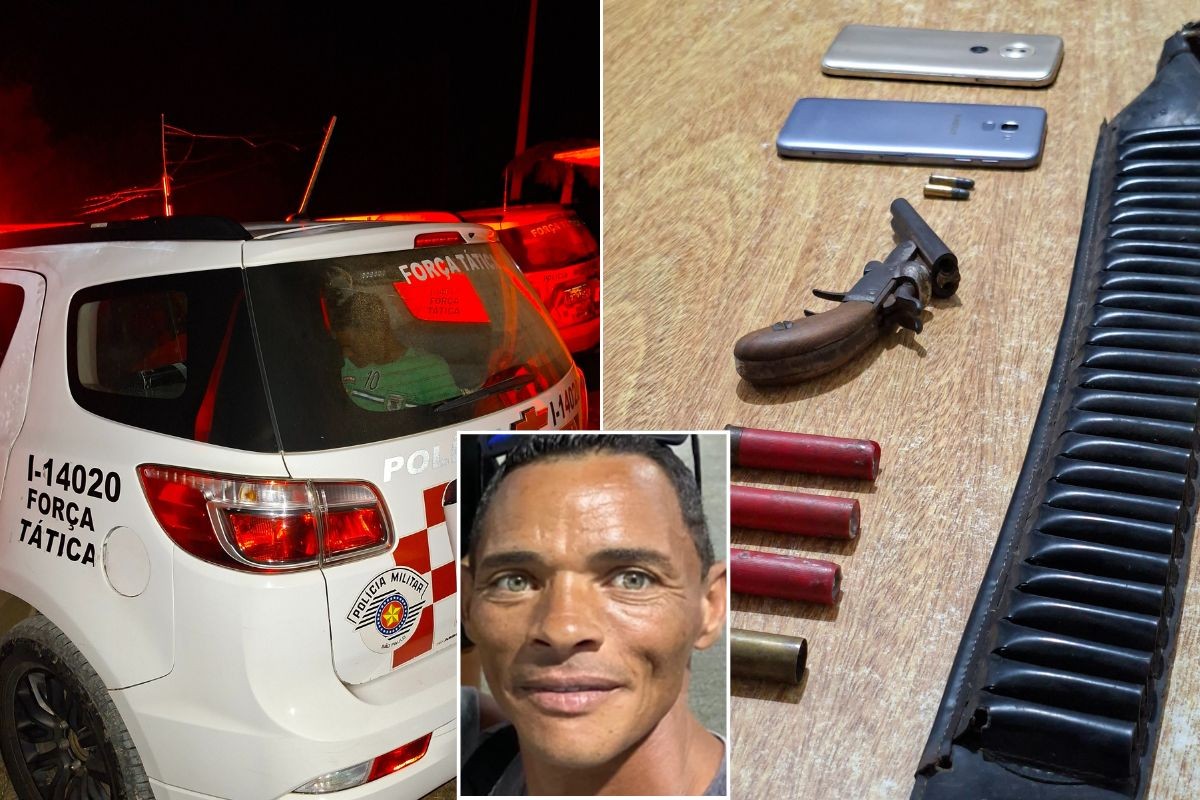 Homem é preso após esfaquear e ameaçar matar a ex com arma: 'na cabeça não iria errar'