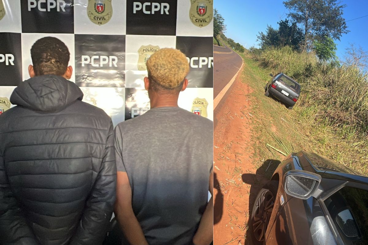 Criminosos oferecem 'aventura' a adolescentes de abrigo no PR, os levam para furtar carro e acabam presos após veículo estragar