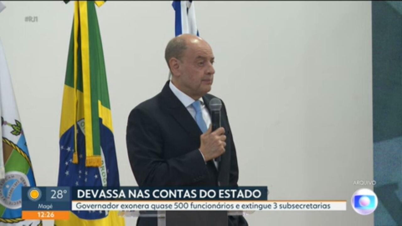 Demissões chegam a 668 no governo do RJ e plano é ultrapassar 1,6 mil | G1