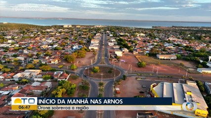 Drone do BDT traz imagens aéreas das Arnos 31 e 41