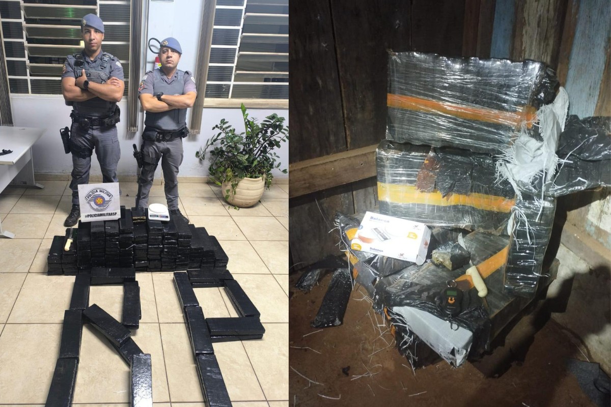 Quase 120 kg de maconha são apreendidos em chácara abandonada em Presidente Prudente