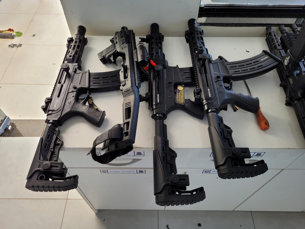 Arsenal: 5 armas e quase 6.500 munições são apreendidas em casa no Paraná -  RIC Mais