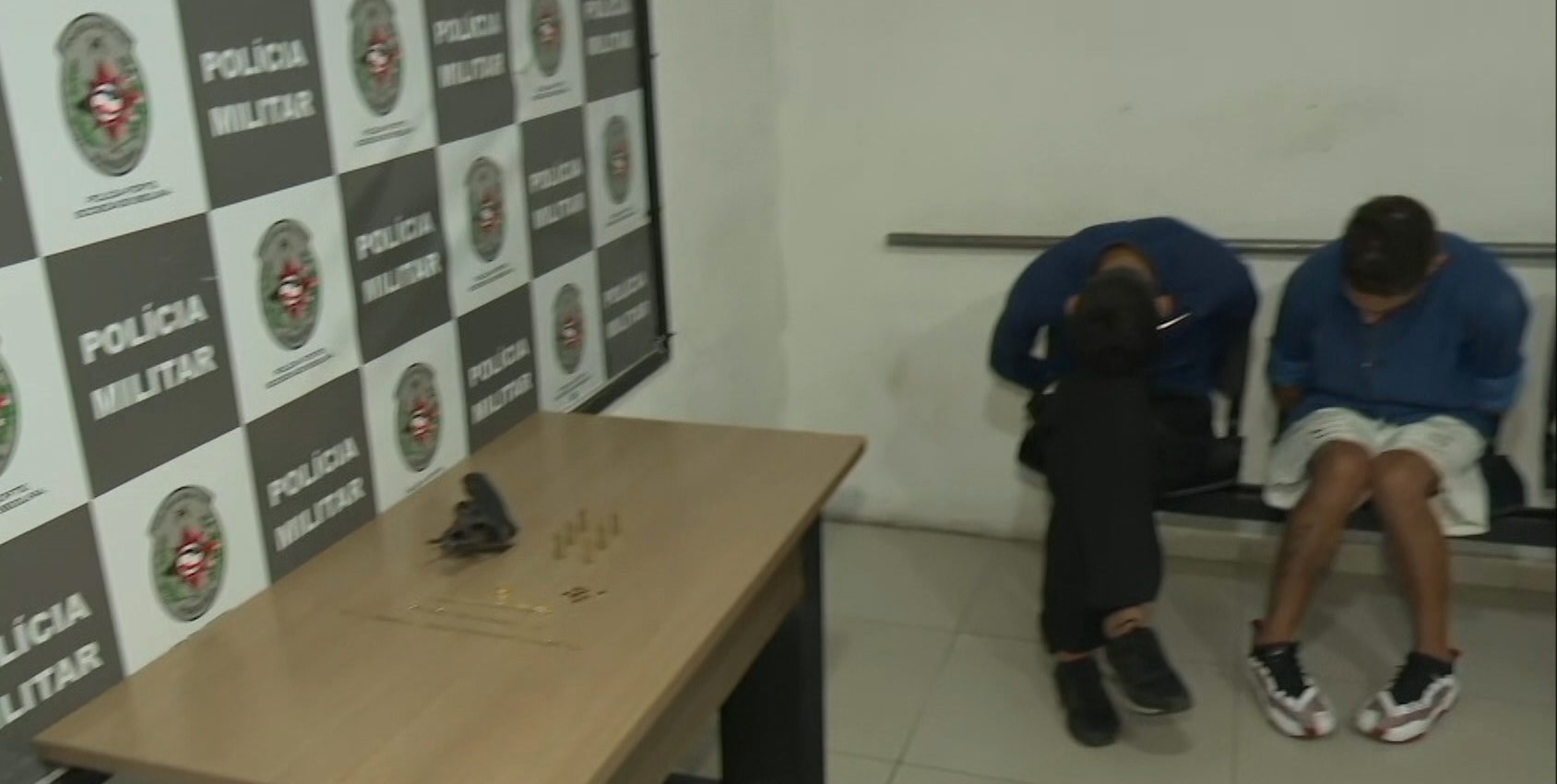 Dupla é presa após tentativa de assalto e perseguição policial, em João Pessoa