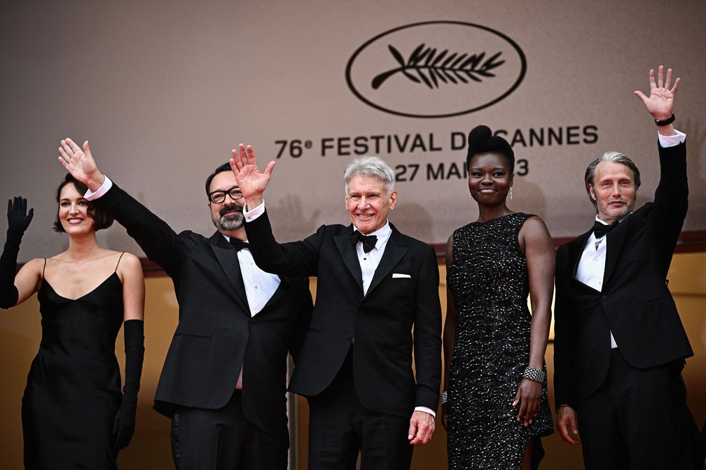 Festival de Cannes 2023: Fãs de Indiana Jones se reúnem para tentar assistir  quinto e último filme da saga com Harrison Ford