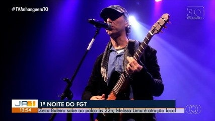 Zeca Baleiro é uma das atrações da primeira noite do Festival Gastronômico de Taquaruçu