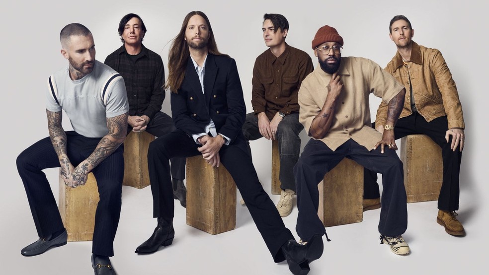 Maroon 5 se apresenta em São José do Rio Preto (SP) — Foto: Divulgação
