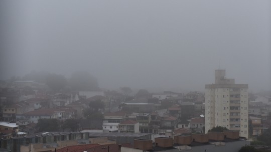 Frente fria derruba temperaturas no Sul e muda o tempo no Sudeste